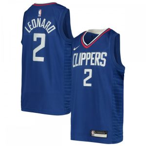 Kawhi Leonard LA Clippers Nike Marvelous Youth Swingman Jersey Icon Edition Royal