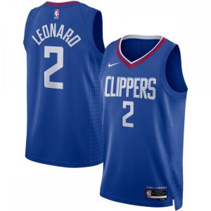 Kawhi Leonard LA Clippers Nike Unisex 2022/23 Swingman Jersey Icon Striking Edition Royal