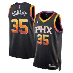 Kevin Durant Phoenix Suns Jordan Brand 2022/23 Statement Edition Splendid Swingman Jersey Black