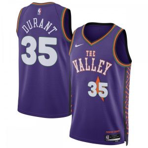 Kevin Durant Phoenix Suns Nike Unisex 2024/25 Swingman Player Jersey City Edition Magnificent Purple