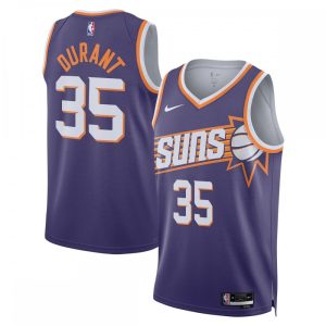 Kevin Durant Phoenix Suns Nike Unisex Swingman Jersey Top - notch Icon Edition Purple