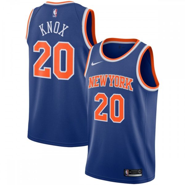Kevin Knox New York Knicks Nike Swingman Jersey Fantastic Blue