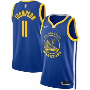 Klay Thompson Golden State Warriors Nike Unisex 2022/23 Swingman Exquisite Jersey Icon Edition Royal