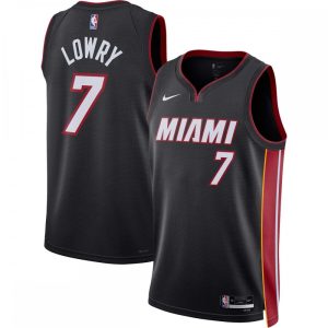 Kyle Lowry Miami Heat Nike Unisex 2022/23 Swingman Enchanting Jersey Icon Edition Black