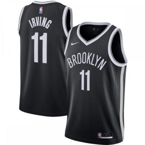 Kyrie Irving Brooklyn Nets Magnificent Nike 2020/21 Swingman Jersey Black Icon Edition