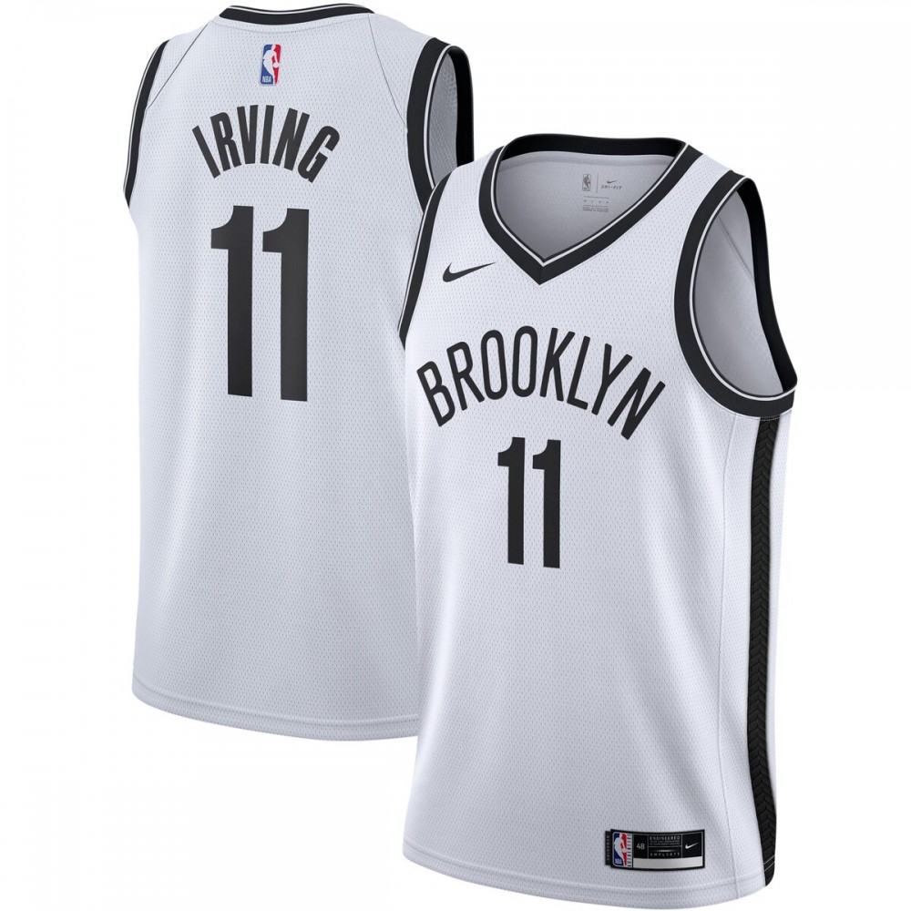Kyrie Irving Brooklyn Nets Nike 2020/21 Swingman Top - notch Jersey White Association Edition