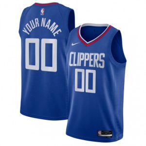 LA Clippers Nike Youth Swingman Custom Jersey Royal Icon Superior Edition