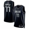 Luka Doncic Dallas Mavericks Nike Select Series Premium Rookie of the Year Swingman Team Jersey Navy