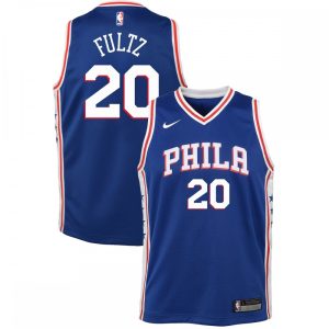 Markelle Fultz Philadelphia 76ers Nike Youth Impressive Swingman Jersey Blue Icon Edition