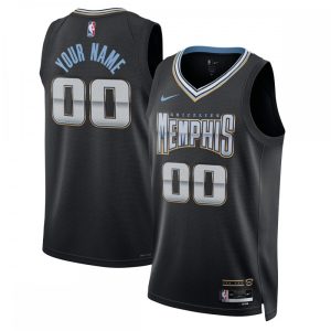 Memphis Classy Grizzlies Nike Unisex 2022/23 Swingman Custom Jersey City Edition Black