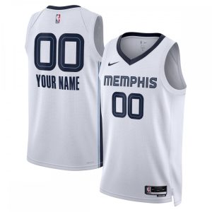 Memphis Grizzlies Delightful Nike Unisex 2022/23 Swingman Custom Jersey White Association Edition