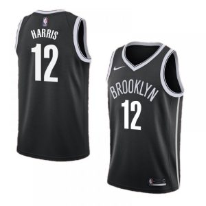 Men's Brooklyn Nets Devin Harris #12 Exceptional Nike Black 2021 Swingman NBA Jersey Icon Edition