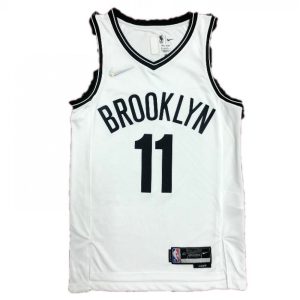 Men's Brooklyn Nets Kyrie Irving #11 Nike Gorgeous White 2021 Swingman NBA Jersey Icon Edition