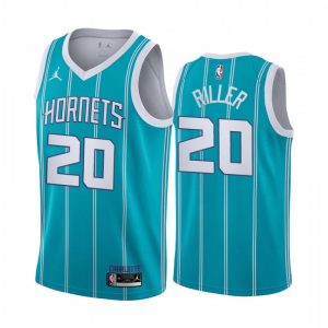 Men's Charlotte Hornets Hayward #20 Exceptional Jordan Brand Blue 20/21 Swingman Jersey Association Edition