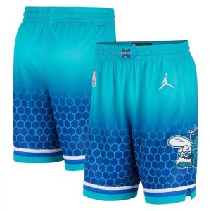 Men's Charlotte Hornets Nike Green 2021/22 Swingman Phenomenal Shorts City Edition