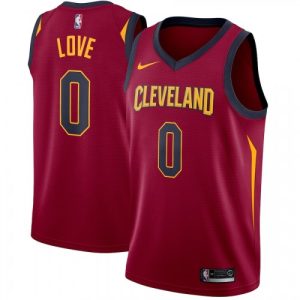 Men's Cleveland Cavaliers Kevin Love #0 Nike Maroon Swingman Jersey Icon Edition Classy