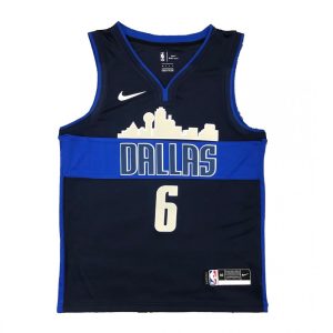 Men's Dallas Mavericks Unique PORZINGIS #6 Nike Blue Swingman NBA Jersey