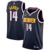 Men's Denver Nuggets Gary Refined Harris #14 Nike Navy 2020/21 Swingman Jersey Icon Edition