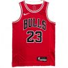 Men's Distinguished Chicago Bulls Michael Jordan #23 Nike Red 2021 Swingman NBA Jersey Icon Edition