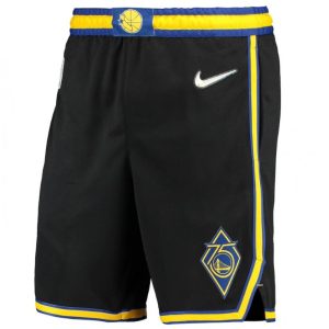 Men's Golden State Warriors Nike 2021/22 Swingman NBA Shorts City Amazing Edition