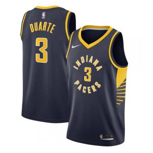 Men's Indiana Pacers Chris Duarte #3 Nike Navy Splendid Swingman Jersey Icon Edition