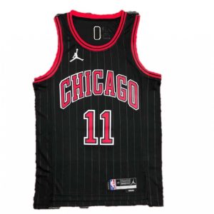 Men's Jordan Brand Black Chicago Bulls DeMar DeRozan #11 Swingman Distinguished Jersey Statement Edition