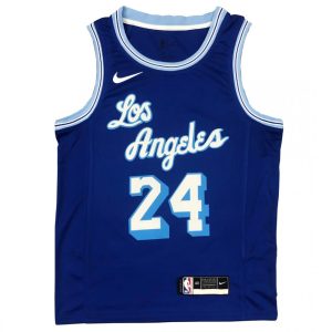 Men's Los Angeles Lakers Kobe Bryant #24 Nike Blue 2020 Stylish Swingman Jersey Classic Edition