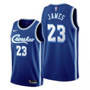 Men's Los Angeles Lakers LeBron James #23 Royal 2020 Jersey Fantastic Hardwood Classic