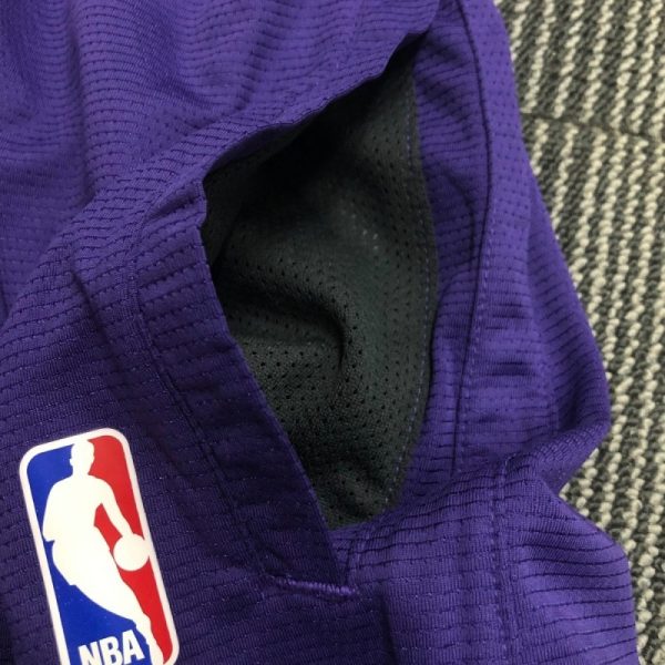 Men's Los Angeles Lakers Training Shorts Purple Stunning - Image 2