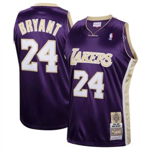 Men's Los Striking Angeles Lakers Kobe Bryant #24 Throwback Purple Hall of Fame Class of 2020 Jersey