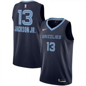 Men's Memphis Grizzlies Jaren Jackson #13 High - quality Nike Navy Swingman Team Jersey