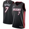 Men's Miami Heat Dashing Goran Dragic #7 Nike Black Swingman Jersey Icon Edition