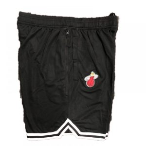 Men's Miami Heat Training Elegant Shorts Black