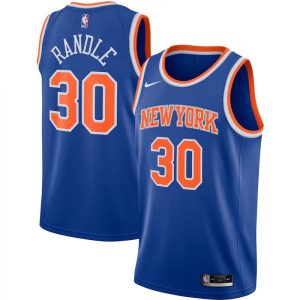 Men's New York Knicks Julius Randle #30 Nike Blue Unique 2020/21 Swingman Jersey Icon Edition