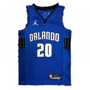 Men's Orlando Magic Markelle Fultz Superior #20 Nike 2021/22 Swingman Jersey Statement Edition