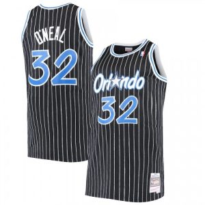 Men's Orlando Magic Shaquille O'Neal #32 Throwback Black 94 95 Enchanting Hardwood Classics Jersey