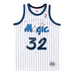 Men's Orlando Magic Shaquille O'Neal #32 Throwback White 93 94 Splendid Hardwood Classics Jersey
