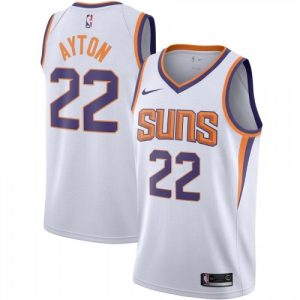 Men's Phoenix Prime Suns DeAndre Ayton #22 Nike White 2019/20 Swingman Jersey Association Edition