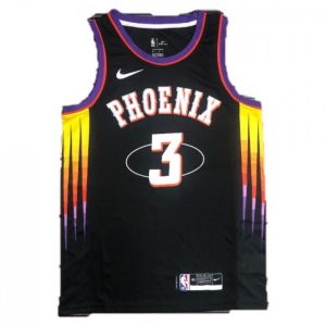 Men's Phoenix Suns Chris Paul #3 Nike Superior Black 2021/22 Swingman NBA Jersey Mixtape Edition