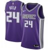 Men's Sacramento Kings Buddy Hield #24 Nike Purple Swingman Jersey Glamorous Icon Edition