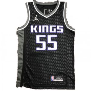 Men's Sacramento Kings Jason Williams #55 Splendid Jordan Black 2021/22 Swingman NBA Jersey City Edition