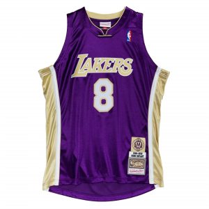 Men's Terrific Los Angeles Lakers Kobe Bryant #8 Throwback Purple Hall of Fame Class of 2020 Jersey