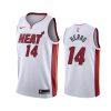 Men's Top - notch Miami Heat Tyler Herro #14 Nike White 2020/21 Swingman Jersey Icon Edition