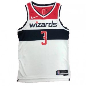 Men's Washington Wizards Bradley Premium Beal #3 Nike White 21/22 Swingman NBA Jersey Association Edition