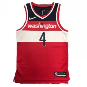 Men's Washington Wizards Russell Westbrook #4 Nike Marvelous Red 2021/22 Swingman NBA Jersey Icon Edition