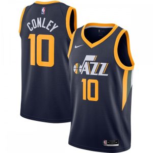 Mike Conley Utah Jazz Nike 2020/21 Swingman Jersey Navy Superior Icon Edition