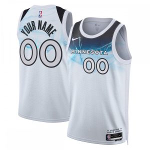 Minnesota Timberwolves Nike Marvelous Unisex 2024/25 Custom Swingman Jersey City Edition White