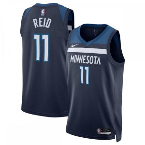 Naz Reid Minnesota Timberwolves Nike Unisex Swingman Jersey Icon Edition Stylish Navy