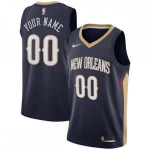 New Orleans Pelicans Nike 2020/21 Swingman Custom Jersey Icon High - quality Edition Navy