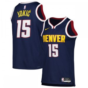 Nikola Stylish Jokic Denver Nuggets Nike Unisex 2022/23 Swingman Jersey Icon Edition Navy